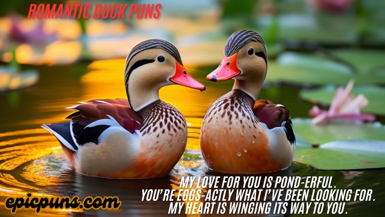 Romantic Duck Puns
