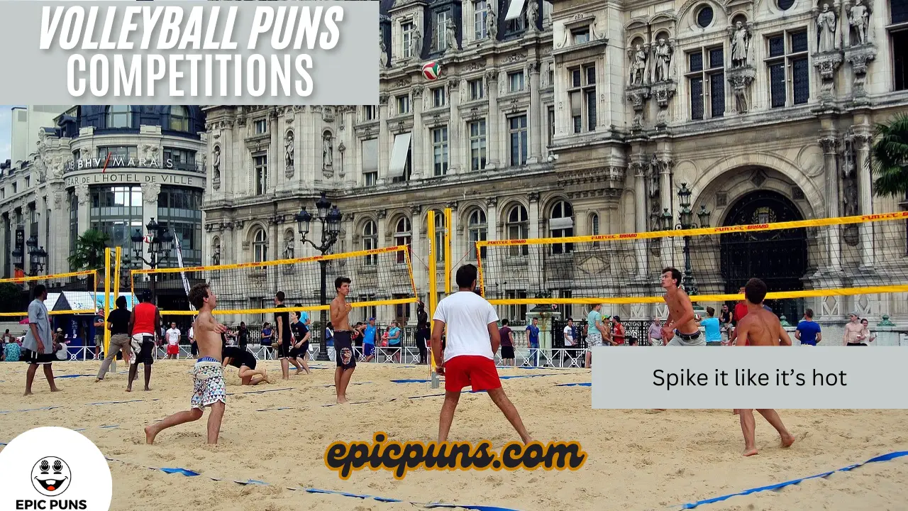 Volleyball Puns Competitions